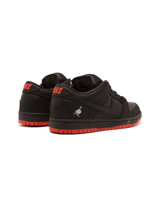 Nike Dunk Low Sb Trd Qs "black Pigeon (engraved)" Shoes