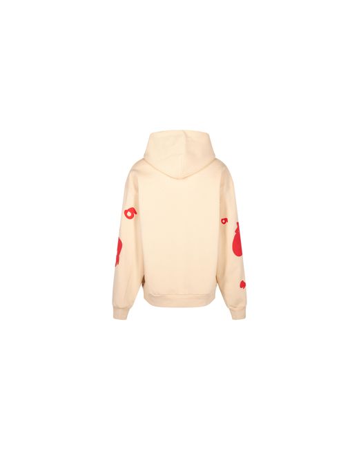 Sp5der Black Beluga Hoodie "Cream" 17"
