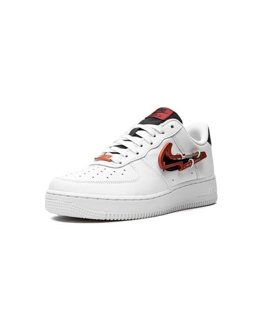 Nike Black Air Force 1 Low "Carabiner Swoosh" Dh7579 100" for men