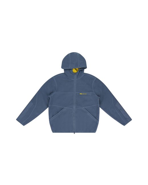 Aimé Leon Dore Blue New Balance Full-Zip Fleece Hoodie Nb23Wj005 Vintage" for men