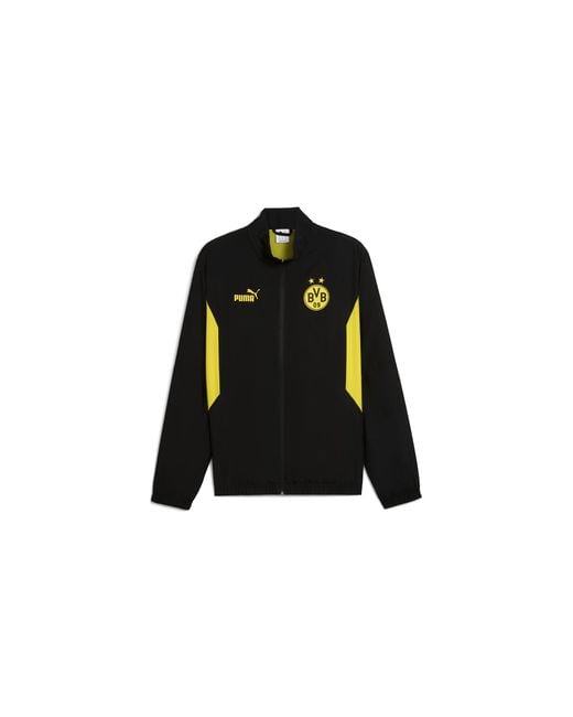 PUMA Black Bvb Ftblarchive Jacket 779108 02" for men