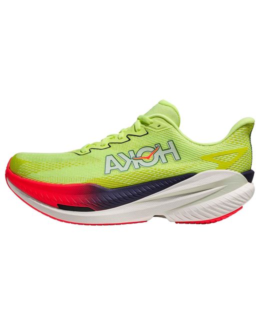Hoka One One Black Mach X 3 "Neon Yuzu Squid Ink" 1168720 Nzs" for men