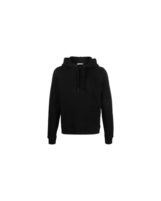 Valentino Black Hoodie Xv3Mf21D84D 0No" for men