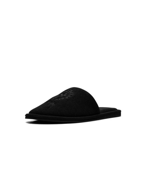 Chrome Hearts Black Hotel Slippers "Nyc Exclusive for men