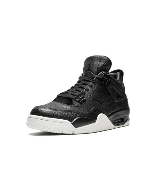 Nike Black Air 4 Retro Premium "Pinnacle" 819139 010" for men