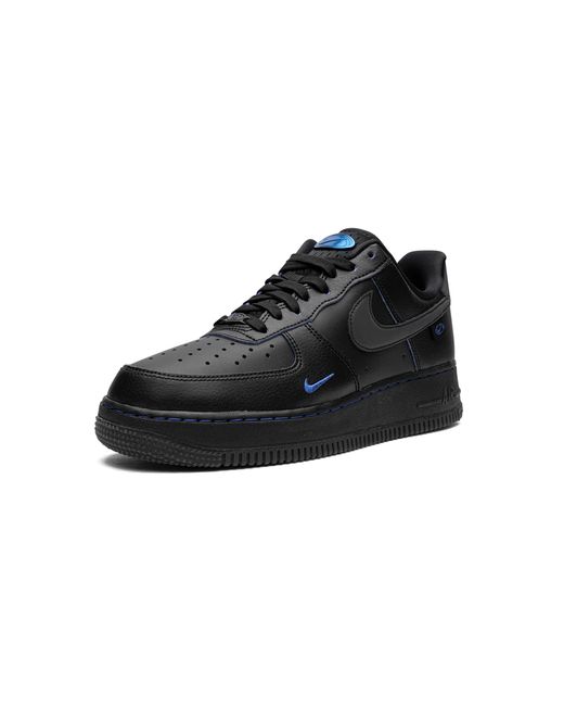 Nike Black Air Force 1 Lo '07 Lx Mns "Worldwide" Fb1840 001"