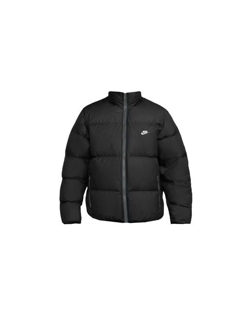 Nike Black Sportswear Club Therma-Fit Down Puffer Jacket Ib2975 010" for men