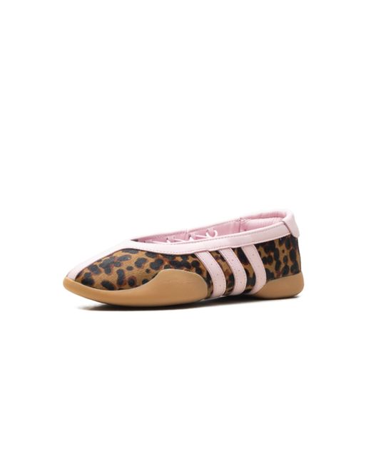 Adidas Black Taekwondo Mei Ballet "Leopard Print Clear" Ki0159"