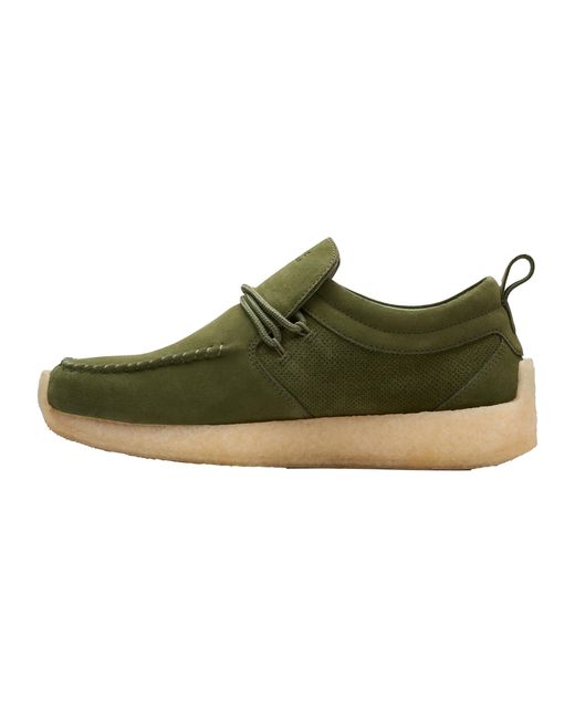 Clarks Black Maycliffe "Khaki" 26173379" for men