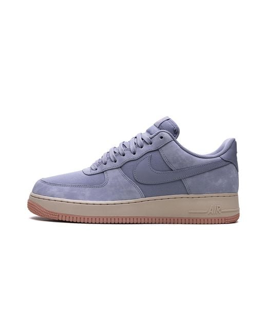 Nike Blue Air Force 1 '07 Lx "Ashen Slate" Fb8876 400" for men