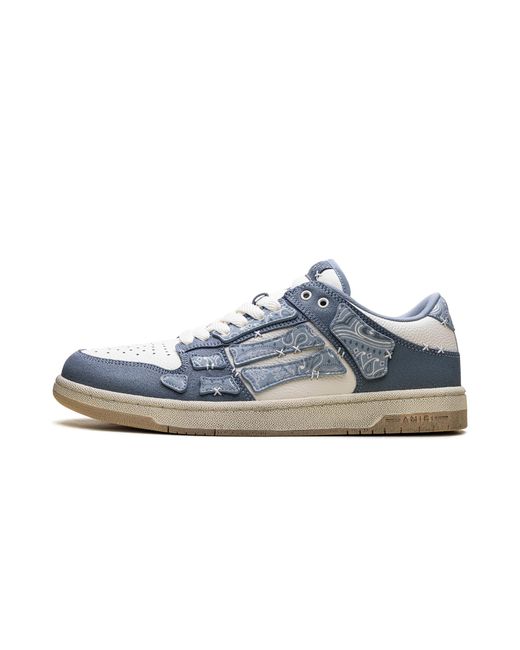 Amiri Blue Skel Top Low "Ashley Bandana" Amfosr1140 856" for men