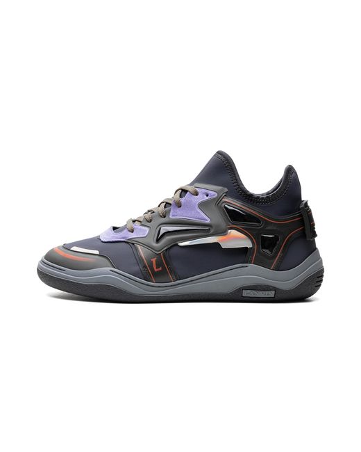 Lanvin Black Mid Top Neoprene Diving Sneaker "Neoprene" for men