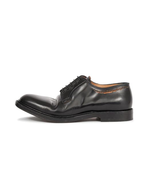 Maison Margiela Black Loved To Death Cut Lace-Up Shoes S58Wq0146 P7422 T8013"