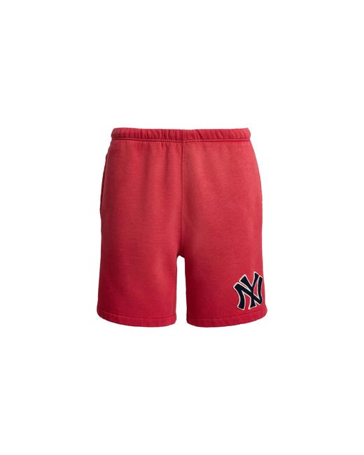 Polo Ralph Lauren Red Yankees Vintage Fleece Shorts 710B14458001" for men