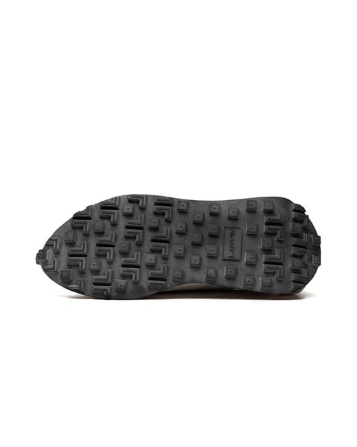 Lanvin Black Bumper Nylon Low Top Sneakers Fm Skbrun Nylo P20 01" for men