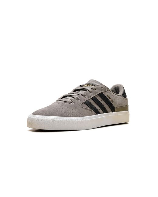 Adidas Black Busenitz Vulc Ii Pebble Carbon Metallic" If2091" for men
