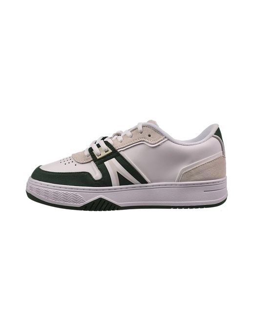 Lacoste Black L001 124 6 "Wht/Dk Grn" 747Sma0057 1R5" for men