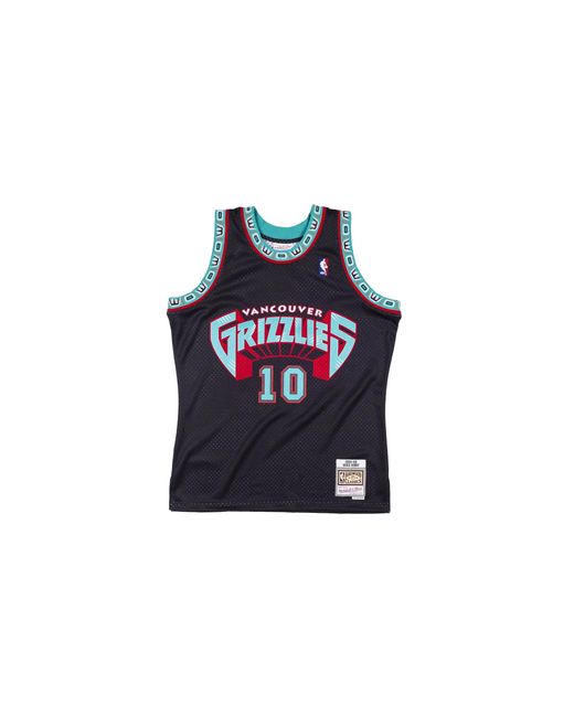 Mitchell & Ness Black Nba Mike Bibby Reload Swingman Jersey "1998 Vancouver Grizzlies for men