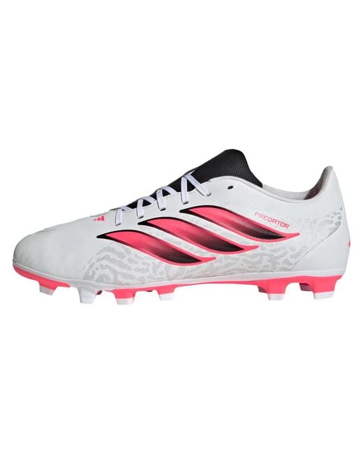 Adidas Black Predator Club Fg/Mg Soccer Cleats "Cloud Solar Turbo Core" Ih2111" for men