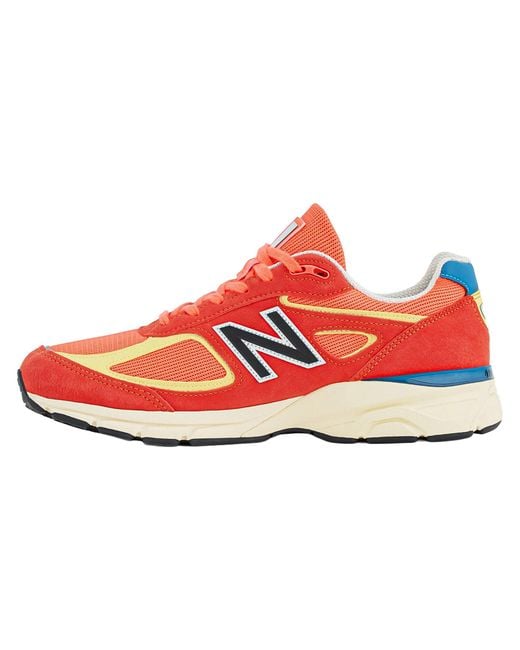 New Balance Red 990V4 "Miusa Urgent Maize" U99076B" for men