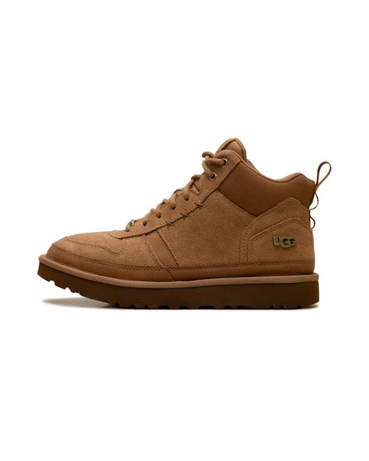 Ugg Brown Highland Hi Heritage Trainer "Chestnut Suede" 1144054 Ctsd" for men