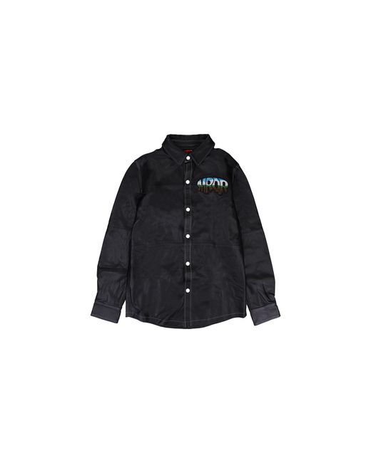 Who Decides War Mrdr Leather Work Shirt Mrdrleatherworkshirtblack" for men