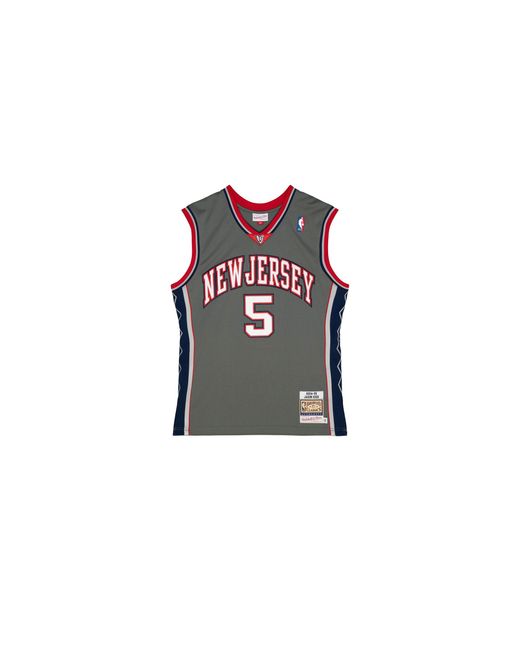 Mitchell & Ness Black Alt Jersey "Nba New Jersey Nets 2004 Jason Kidd" Ajy44180 Njn04Jkipwgy" for men