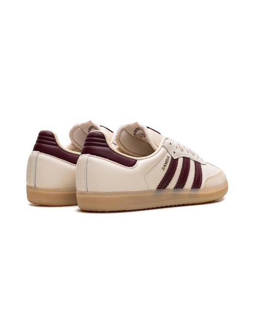 Adidas Black Samba Og "Cream Burgundy" Js3830" for men