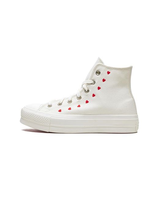 Converse Black Chuck Taylor Hi "All-Star Lift" A01599C"