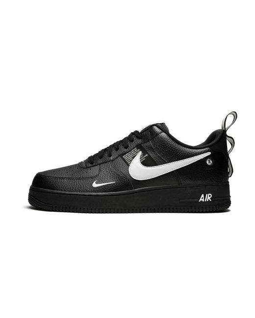 Nike Leather Air Force 1 '07 Lv8 Utility Sneaker in Black/White (Black) for  Men | Lyst