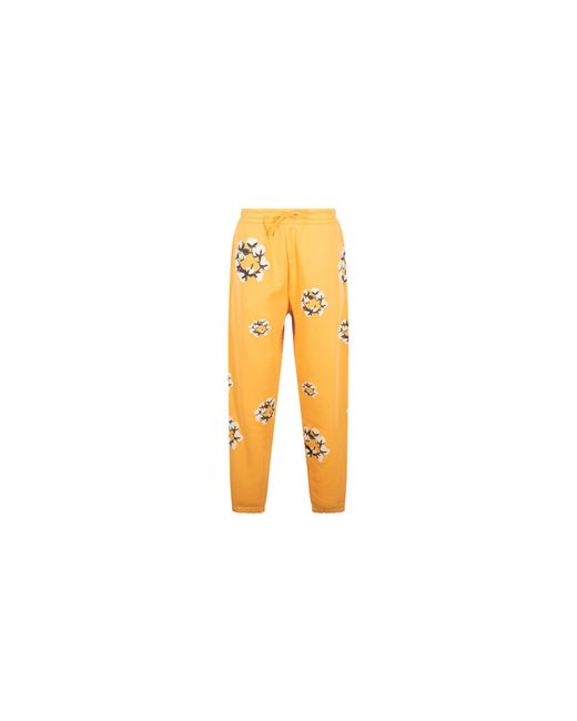 DENIM TEARS Black Cactus Tears Wreath Sweatpants Dt047" for men