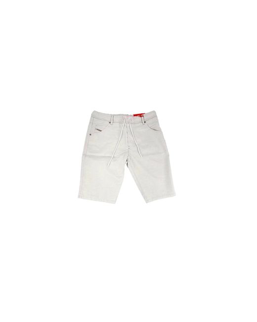 DIESEL Black D-Krooshort-Ne Shorts 00Stmv 069Zz 100" for men