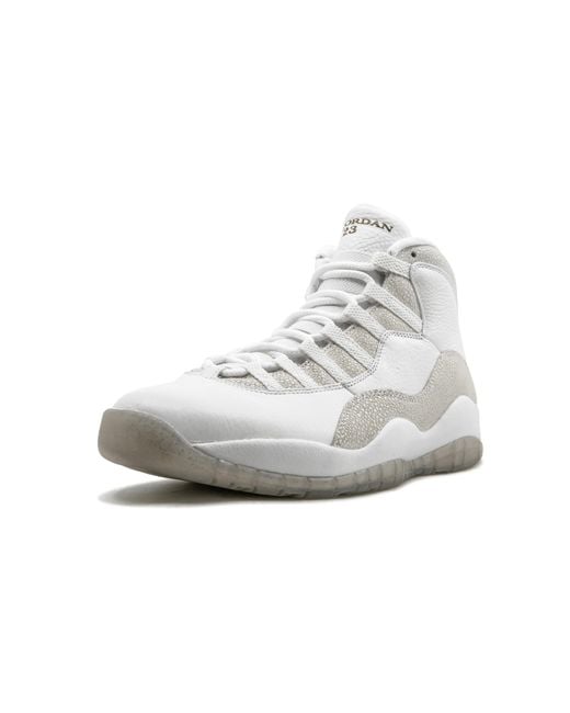 Nike Gray Air Retro Ovo "Ovo" Shoes for men