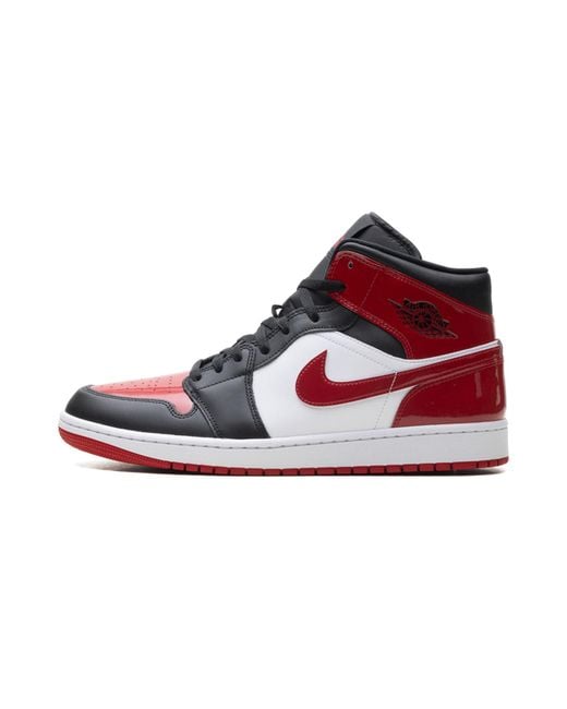 Nike 1 Mid Se "Patent Bred Toe" Hv4091 006" for men