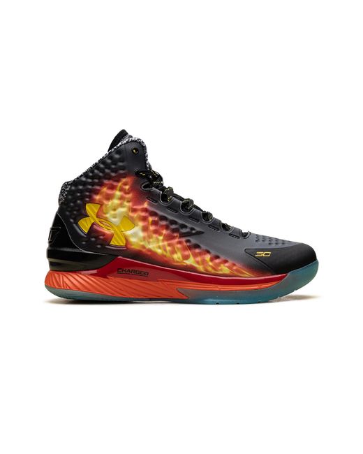 Under Armour Black Curry 1 Retro "Curry Jam" 3028138 001" for men