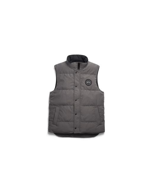 Canada Goose Black Garson Quilted Vest "Coastal" 699363086136" for men
