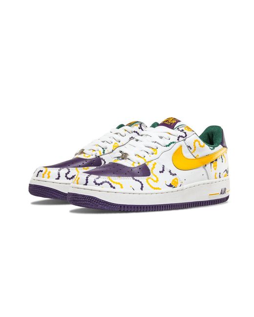 Nike Black Air Force 1 "Mardi Gras" 306353 172" for men