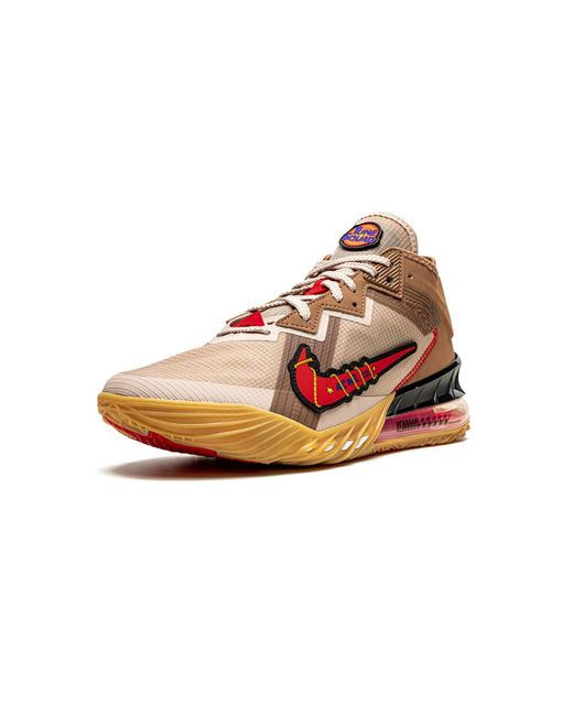Nike Black Lebron 18 Low "wile E. Coyote Vs Roadrunner" Shoes for men