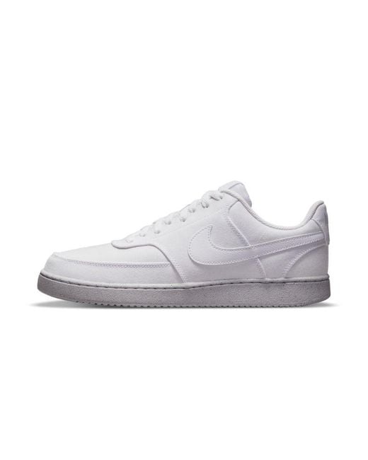 Nike Court Vision Low Nxt Nat "triple White" Shoes for men