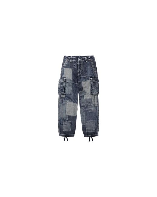 Supreme Black True Religion Patchwork Cargo Pant "Fw25