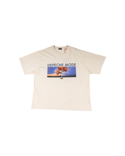 Kith Black Depeche Mode For The Masses Vintage Alex Tee "Sandrift" Khm035092 104" for men