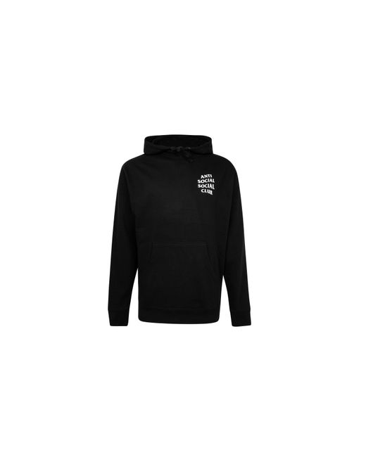 ANTI SOCIAL SOCIAL CLUB Black Kkoch Hoodie As0154" for men