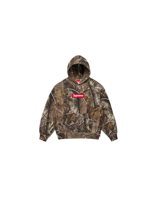Supreme Black Box Logo Hooded Sweatshirt "Fw25