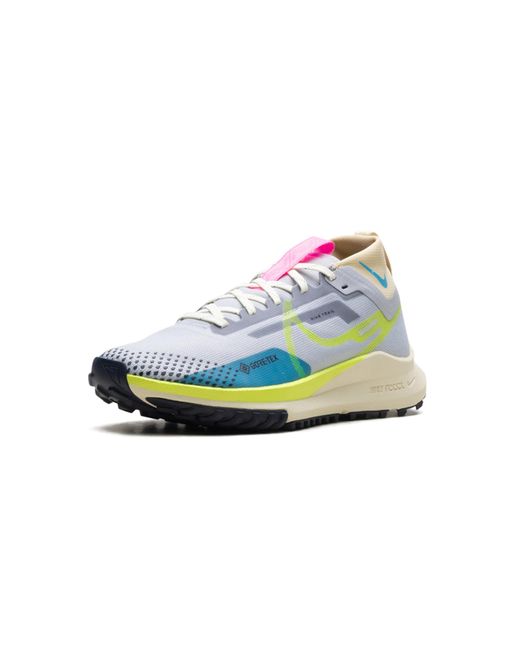 Nike Black React Pegasus Trail 4 Gore-Tex "Wolf Volt" Dj7929 002"
