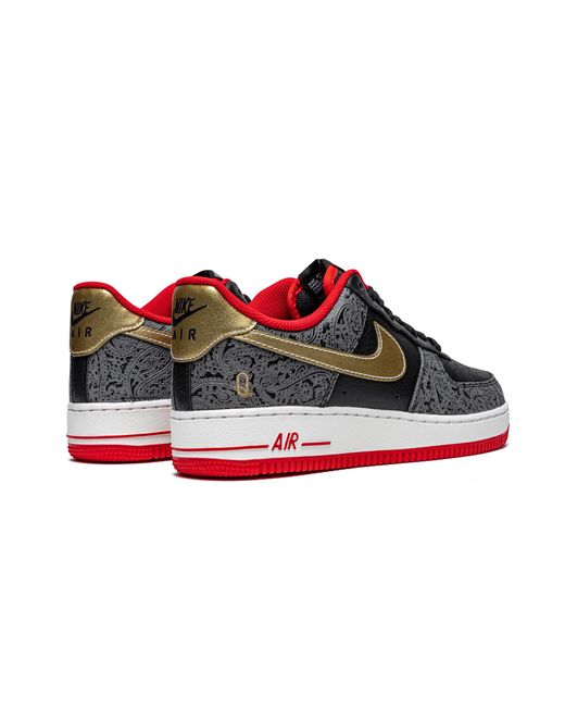 Nike Black Air Force 1 Low '07 Lx "Spades" Dj5184 001" for men