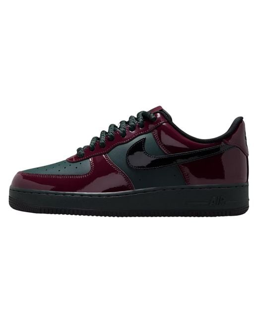Nike Black Air Force 1 Low '07 Lv8 "Patent Leather Beef And Broccoli" Ix4088 352" for men