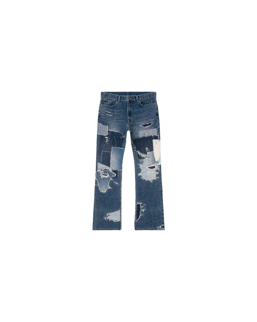 Bravest Studios Blue Boro Denim Pants Bs133"