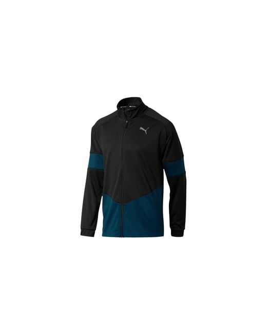 PUMA Black Blaster Jacket Gibraltar Sea" 518377 05" for men