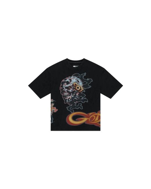 GODSPEED NEW YORK Black P.Y.P T-Shirt Wash" Cm2Vc1Cy" for men