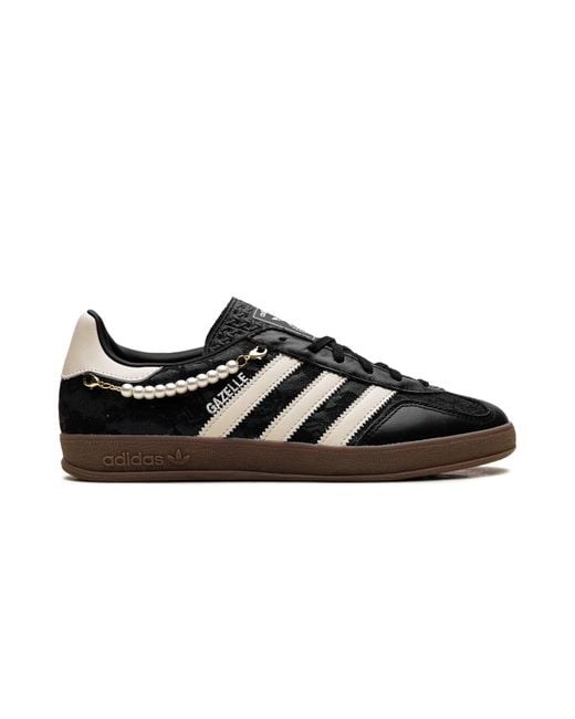 Adidas Black Gazelle Indoor Pearl" Hq2624"